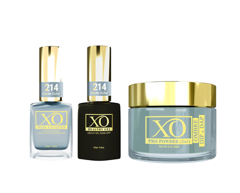 XO 4in1 (Acrylic & Dip, Gel & Lacquer) - Cécile Dufort - 214-XO- Nail Supply American Gel Polish - Phuong Ni