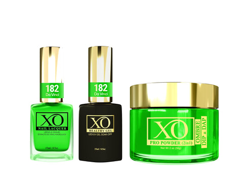 XO 4in1 (Acrylic & Dip, Gel & Lacquer) - Da Vinci - 182-XO- Nail Supply American Gel Polish - Phuong Ni