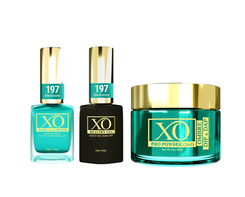 XO 4in1 (Acrylic & Dip, Gel & Lacquer) - Elle Encore - 197-XO- Nail Supply American Gel Polish - Phuong Ni