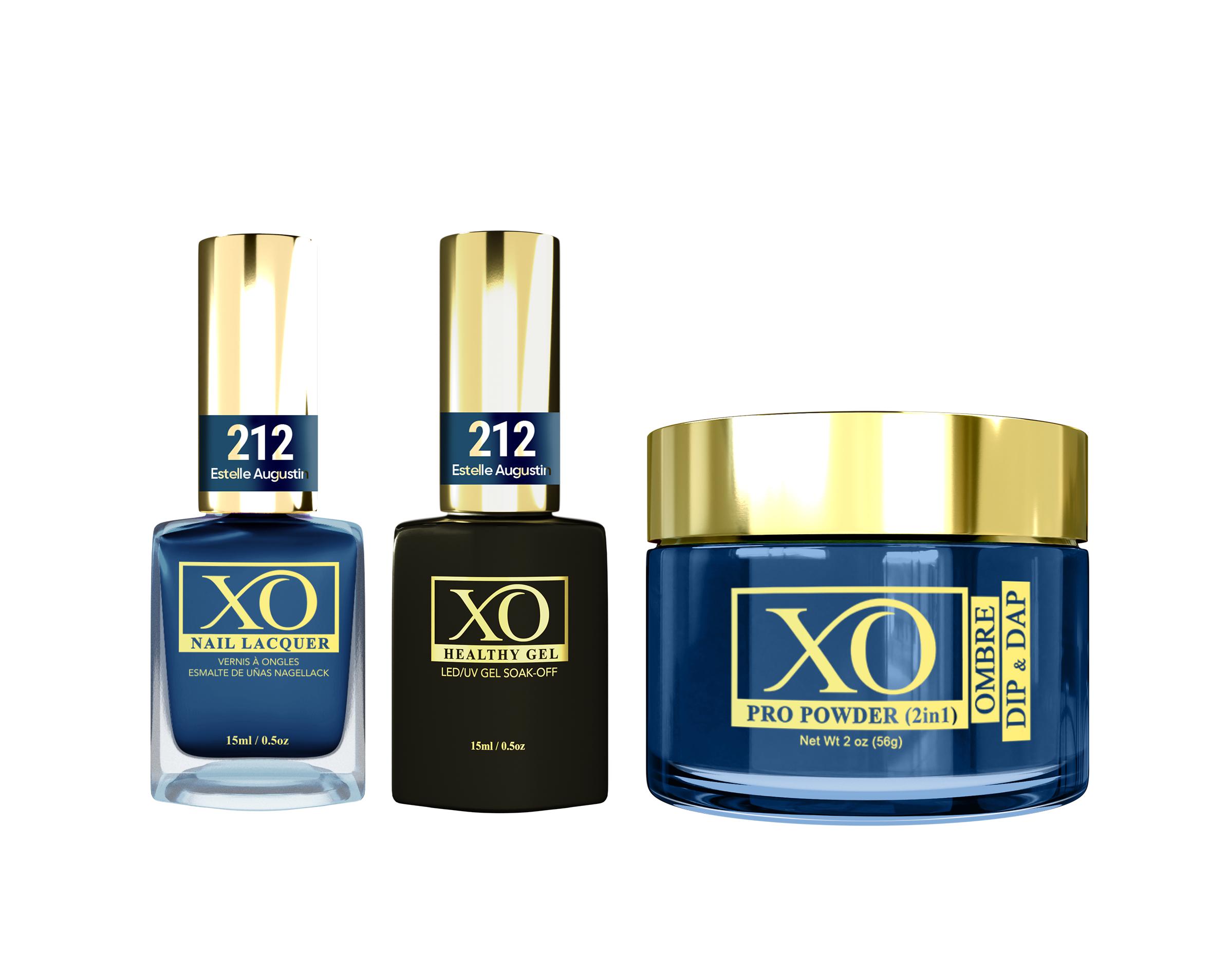 XO 4in1 (Acrylic & Dip, Gel & Lacquer) - Estelle Augustin - 212-XO- Nail Supply American Gel Polish - Phuong Ni