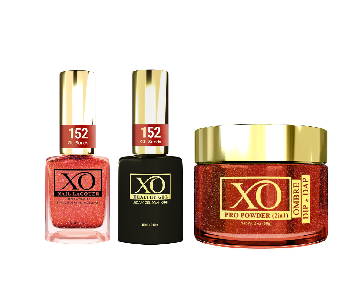 XO 4in1 (Acrylic & Dip, Gel & Lacquer) - GL. Sands - 152-XO- Nail Supply American Gel Polish - Phuong Ni