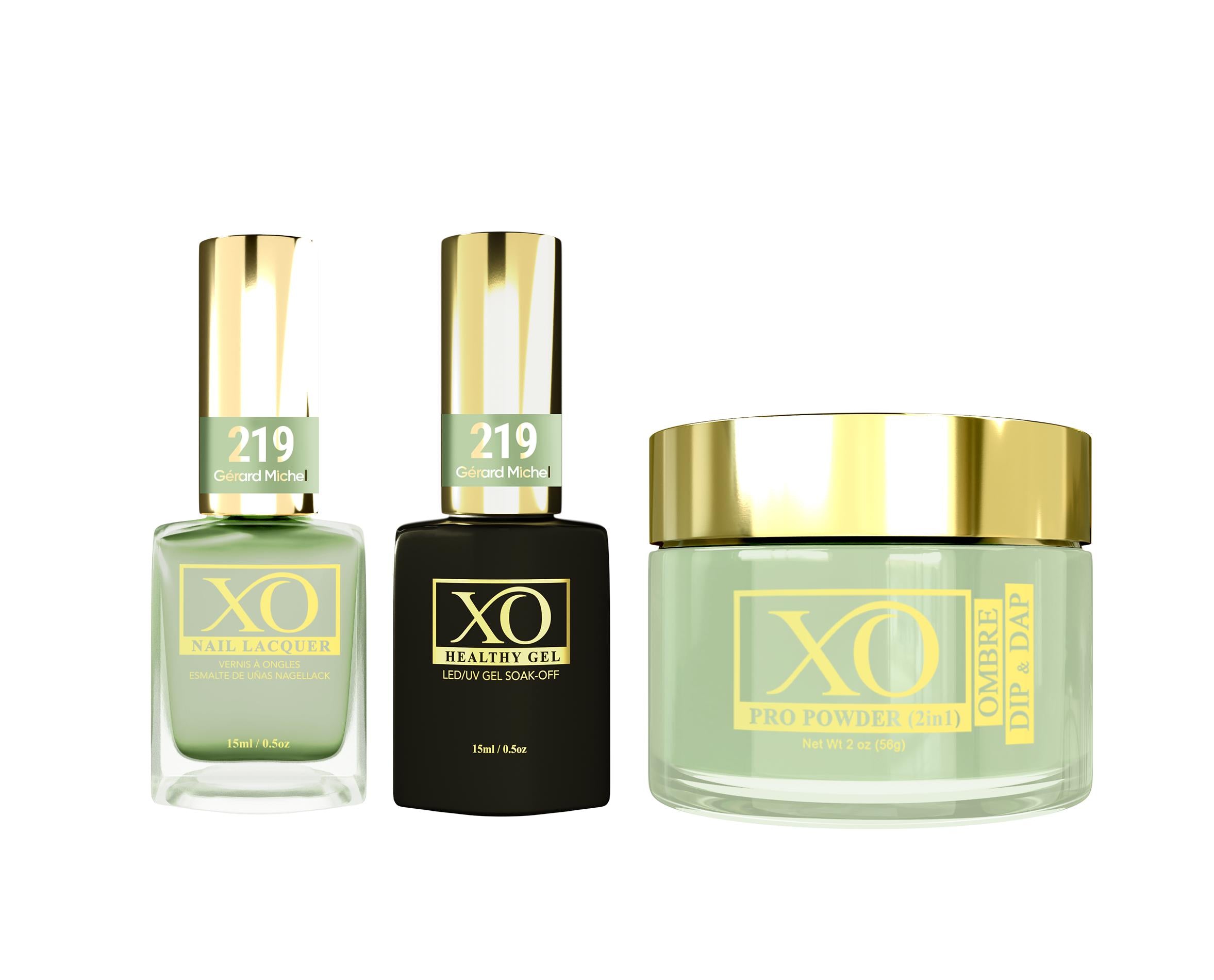 XO 4in1 (Acrylic & Dip, Gel & Lacquer) - Gérard Michel - 219-XO- Nail Supply American Gel Polish - Phuong Ni