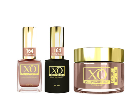 XO 4in1 (Acrylic & Dip, Gel & Lacquer) - In The Nude - 164-XO- Nail Supply American Gel Polish - Phuong Ni