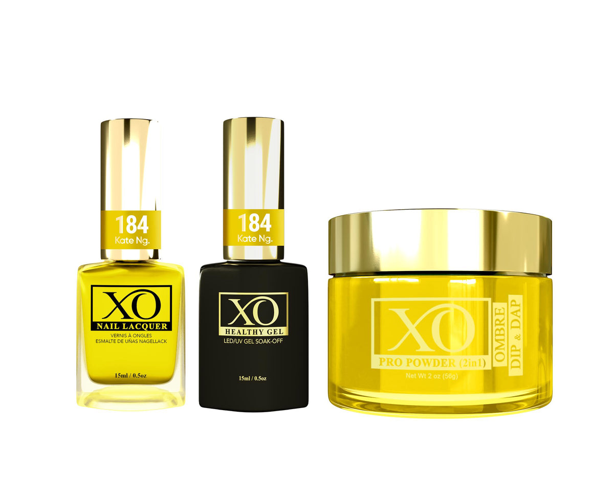 XO 4in1 (Acrylic & Dip, Gel & Lacquer) - Kate Ng. - 184-XO- Nail Supply American Gel Polish - Phuong Ni