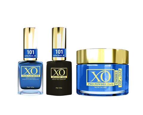 XO 4in1 (Acrylic & Dip, Gel & Lacquer) - Little Rock, AR - 101-XO- Nail Supply American Gel Polish - Phuong Ni