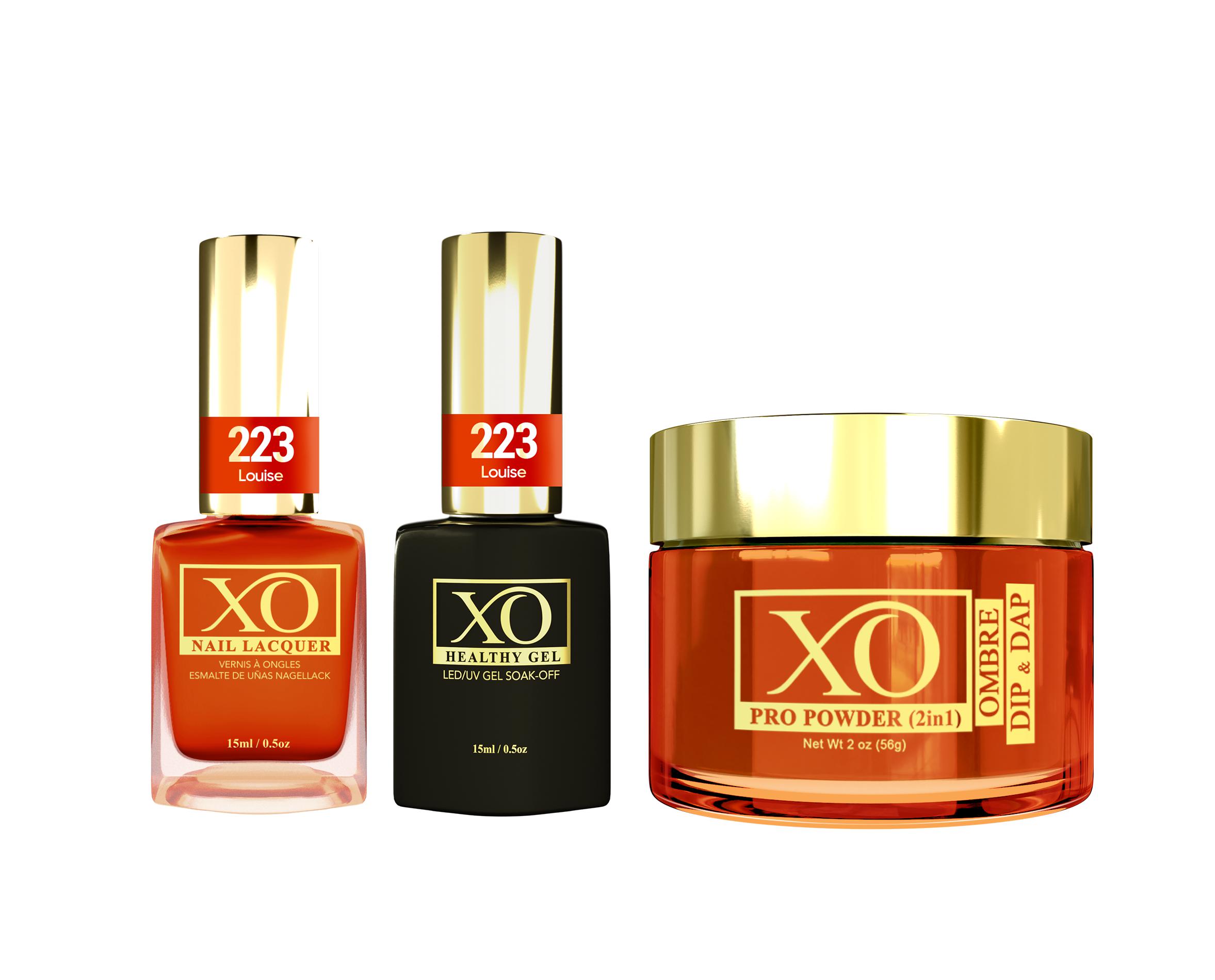XO 4in1 (Acrylic & Dip, Gel & Lacquer) - Louise - 223-XO- Nail Supply American Gel Polish - Phuong Ni