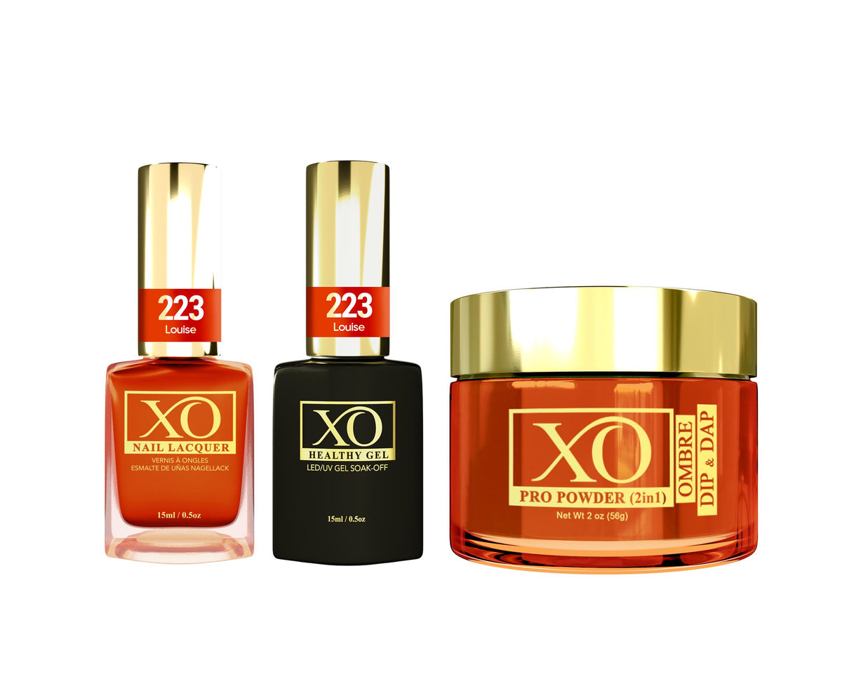 XO 4in1 (Acrylic & Dip, Gel & Lacquer) - Louise - 223-XO- Nail Supply American Gel Polish - Phuong Ni