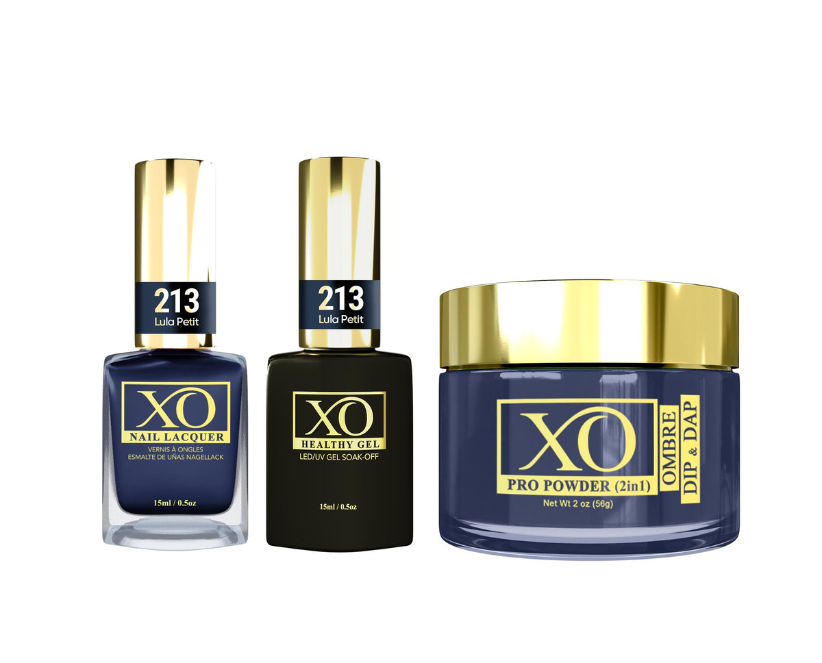 XO 4in1 (Acrylic & Dip, Gel & Lacquer) - Lula Petit - 213-XO- Nail Supply American Gel Polish - Phuong Ni