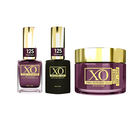 XO 4in1 (Acrylic & Dip, Gel & Lacquer) - Moonlight - 125-XO- Nail Supply American Gel Polish - Phuong Ni