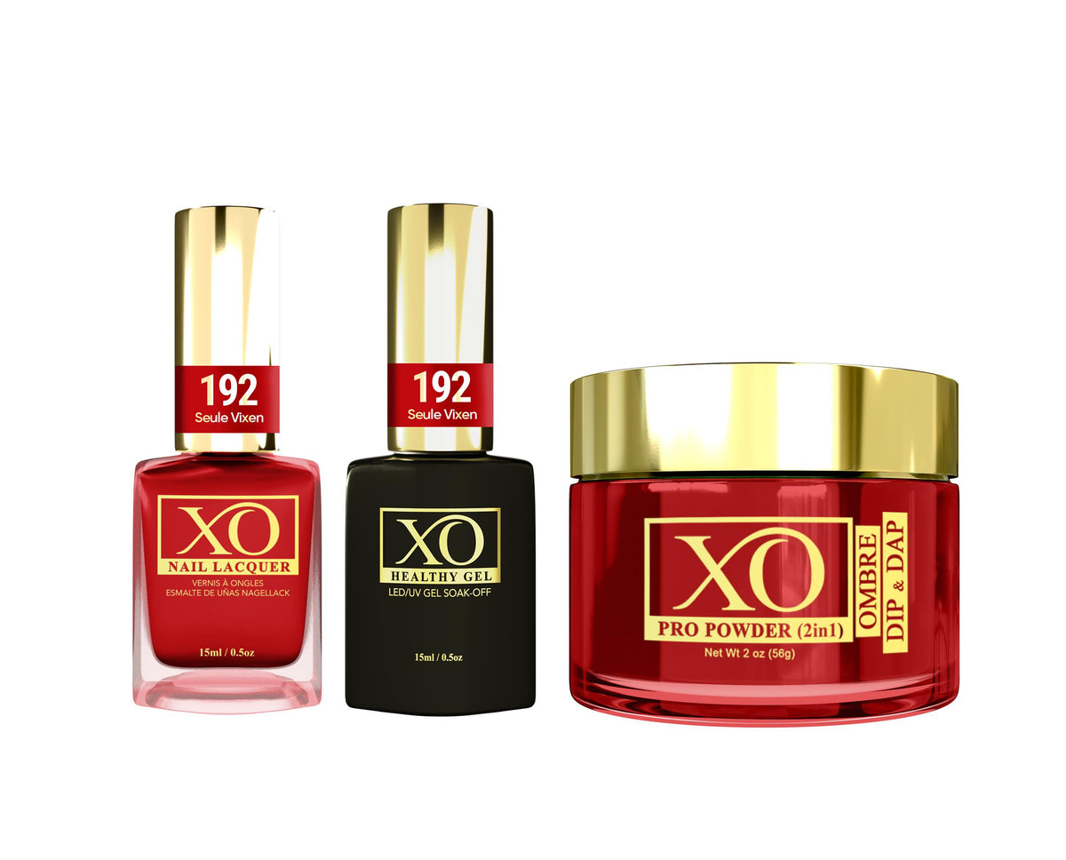 XO 4in1 (Acrylic & Dip, Gel & Lacquer) - Seule Vixen - 192-XO- Nail Supply American Gel Polish - Phuong Ni