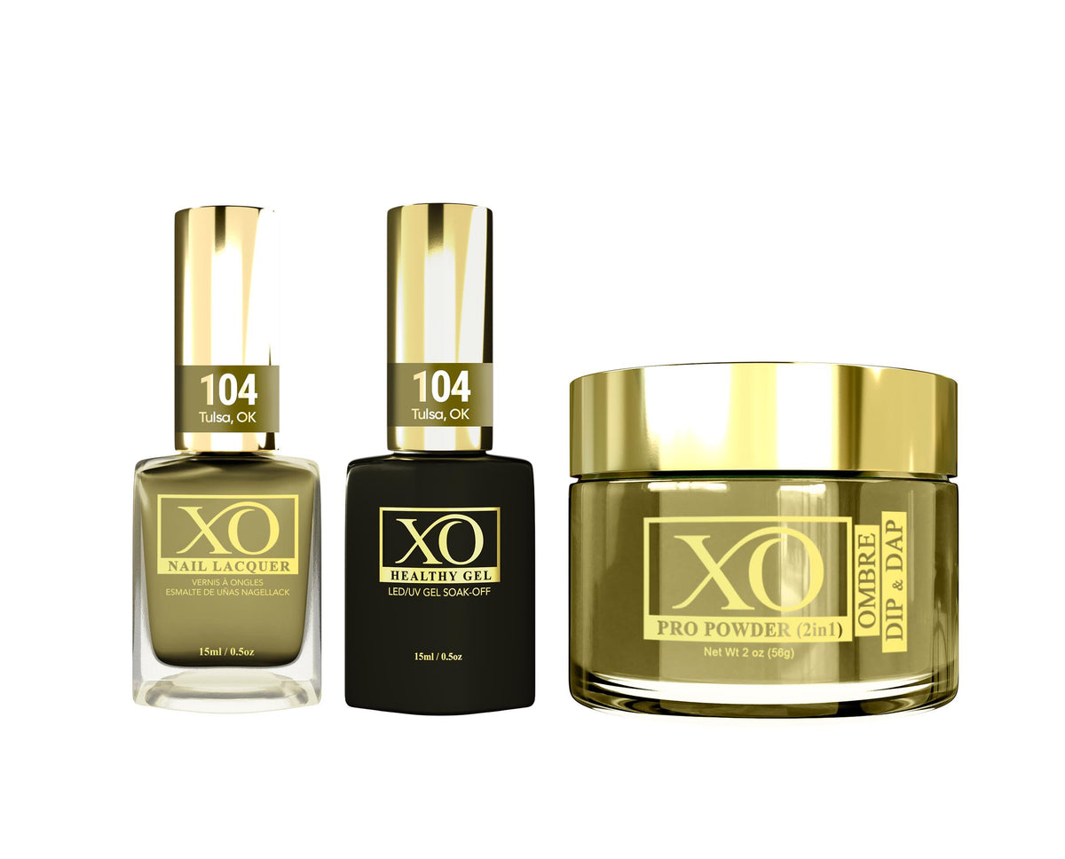 XO 4in1 (Acrylic & Dip, Gel & Lacquer) - Tulsa, OK - 104-XO- Nail Supply American Gel Polish - Phuong Ni