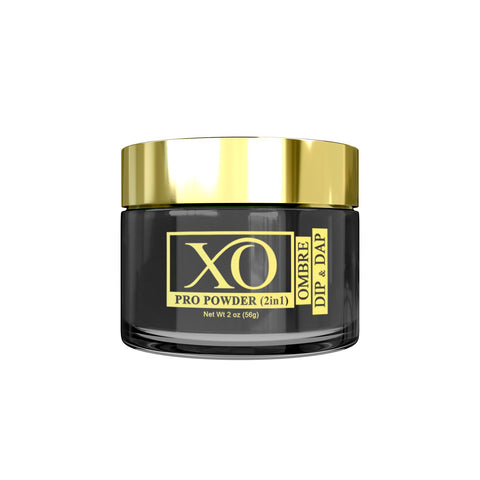 XO Acrylic & Dip Powder (Nail Powder 2in1) - Black Beach, CA - 119-XO- Nail Supply American Gel Polish - Phuong Ni