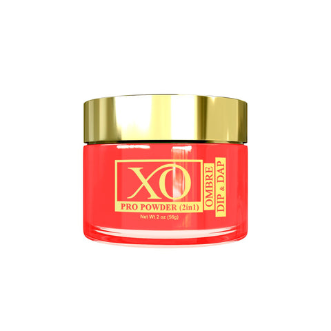 XO Acrylic & Dip Powder (Nail Powder 2in1) - Grecian Cherry - 187-XO- Nail Supply American Gel Polish - Phuong Ni