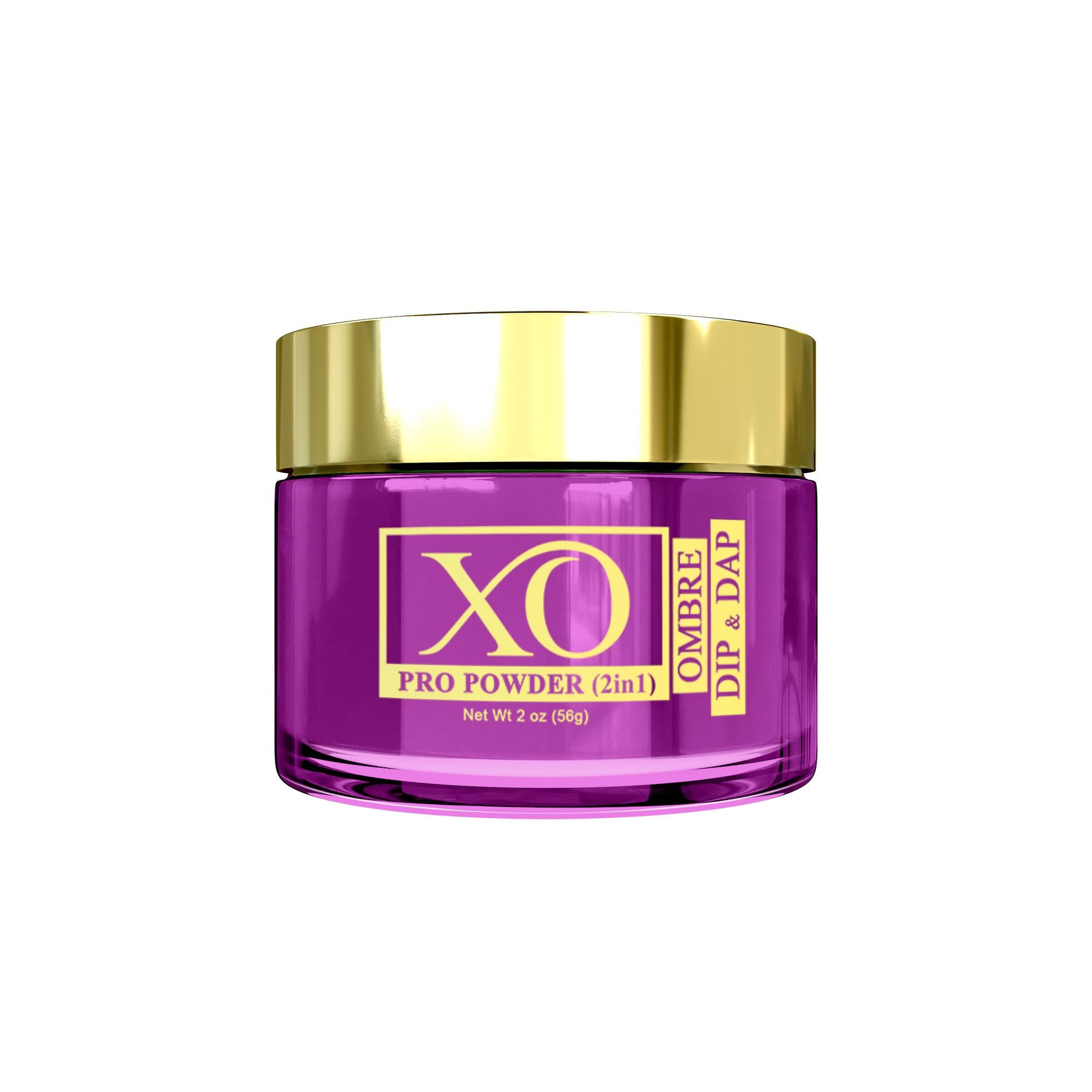 XO Acrylic & Dip Powder (Nail Powder 2in1) - Pure Purple - 097-XO- Nail Supply American Gel Polish - Phuong Ni