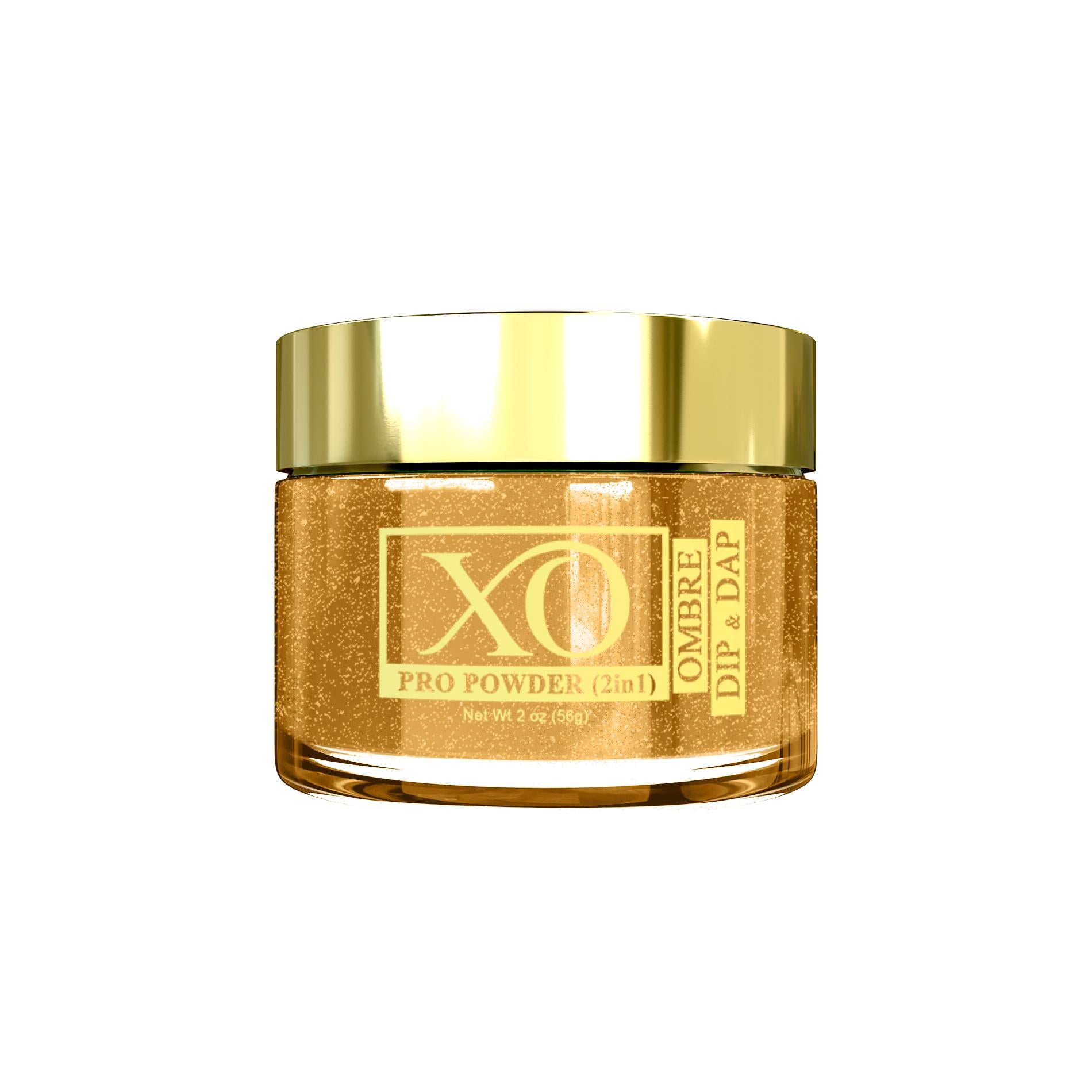 XO Acrylic & Dip Powder (Nail Powder 2in1) - Sh. Gold - 137-XO- Nail Supply American Gel Polish - Phuong Ni