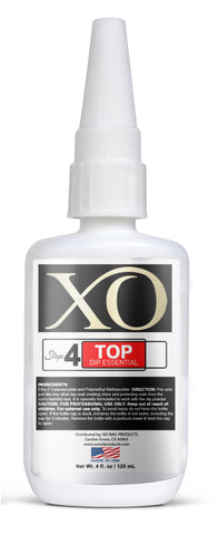 XO Dipping Essential - Top Dip - Refill (4oz/120ml) for Dipping Manicures-XO- Nail Supply American Gel Polish - Phuong Ni