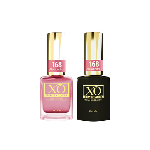 XO Gel Duo (Gel & Lacquer) - Alessandra - 168-XO- Nail Supply American Gel Polish - Phuong Ni