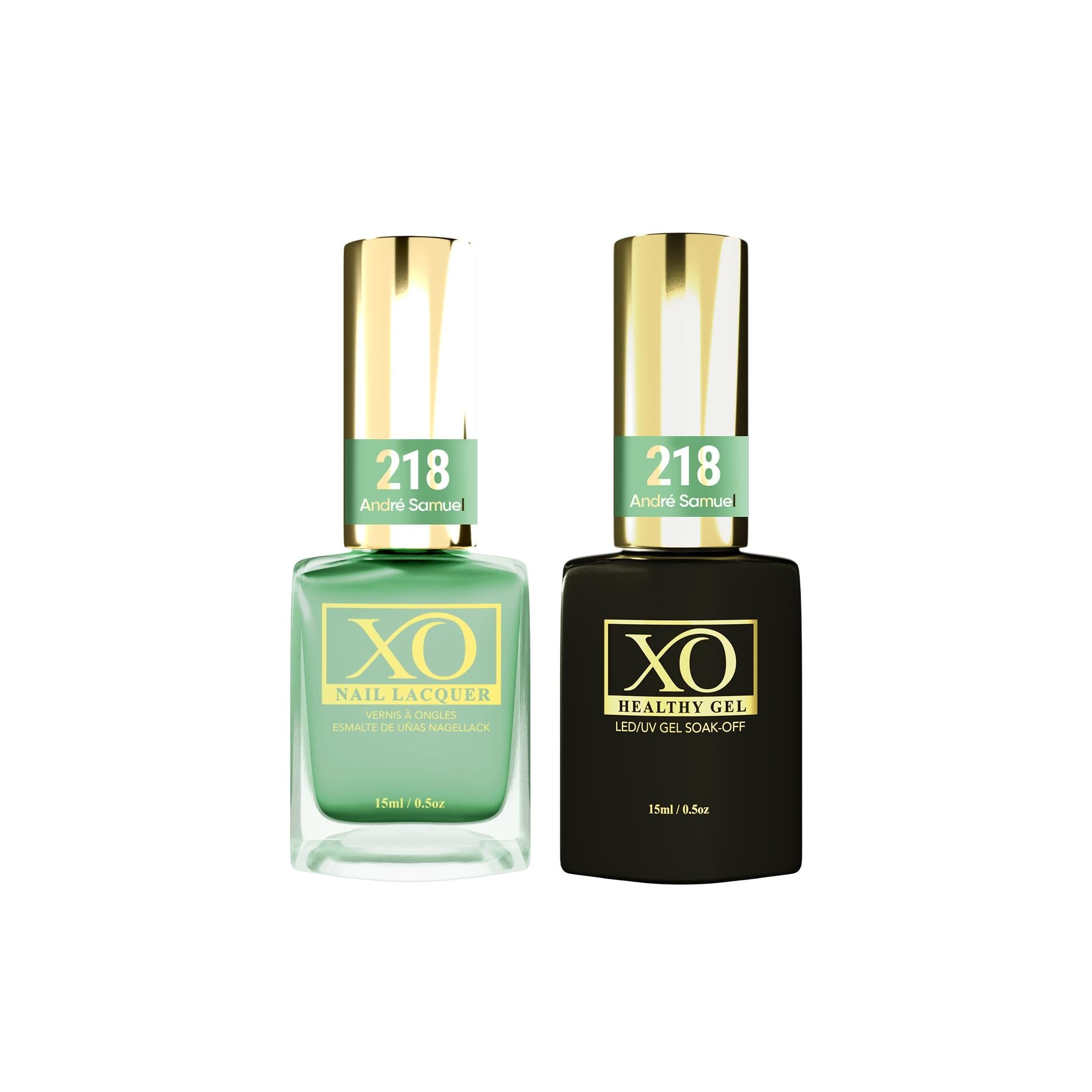 XO Gel Duo (Gel & Lacquer) - André Samuel - 218-XO- Nail Supply American Gel Polish - Phuong Ni