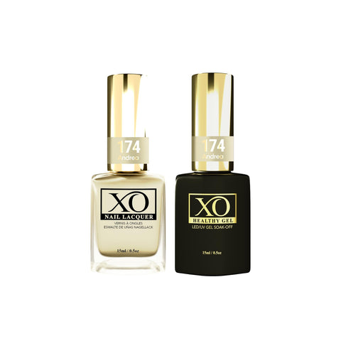 XO Gel Duo (Gel & Lacquer) - Andrea - 174-XO- Nail Supply American Gel Polish - Phuong Ni