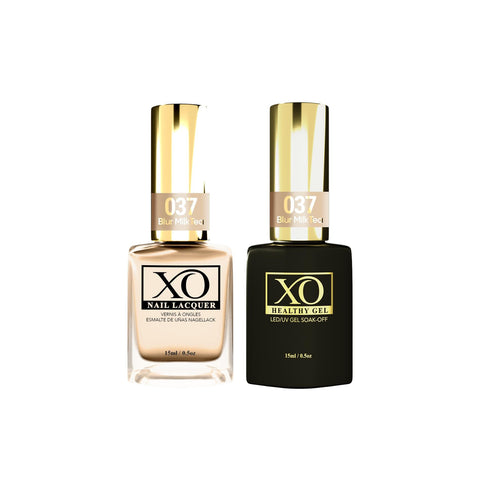 XO Gel Duo (Gel & Lacquer) - Blur MilkTea - 037-XO- Nail Supply American Gel Polish - Phuong Ni