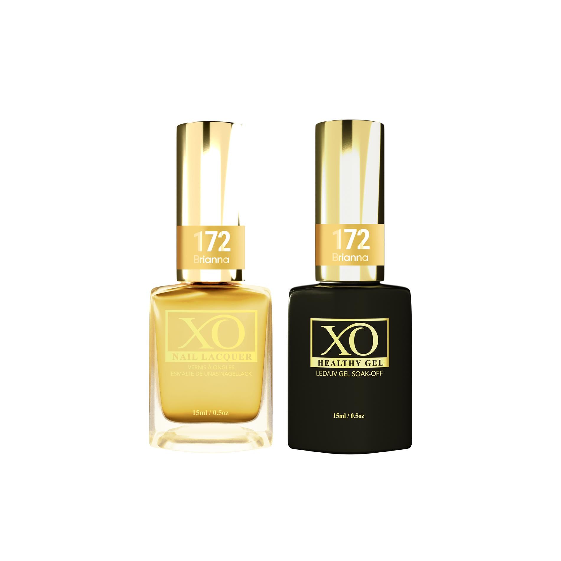 XO Gel Duo (Gel & Lacquer) - Brianna - 172-XO- Nail Supply American Gel Polish - Phuong Ni