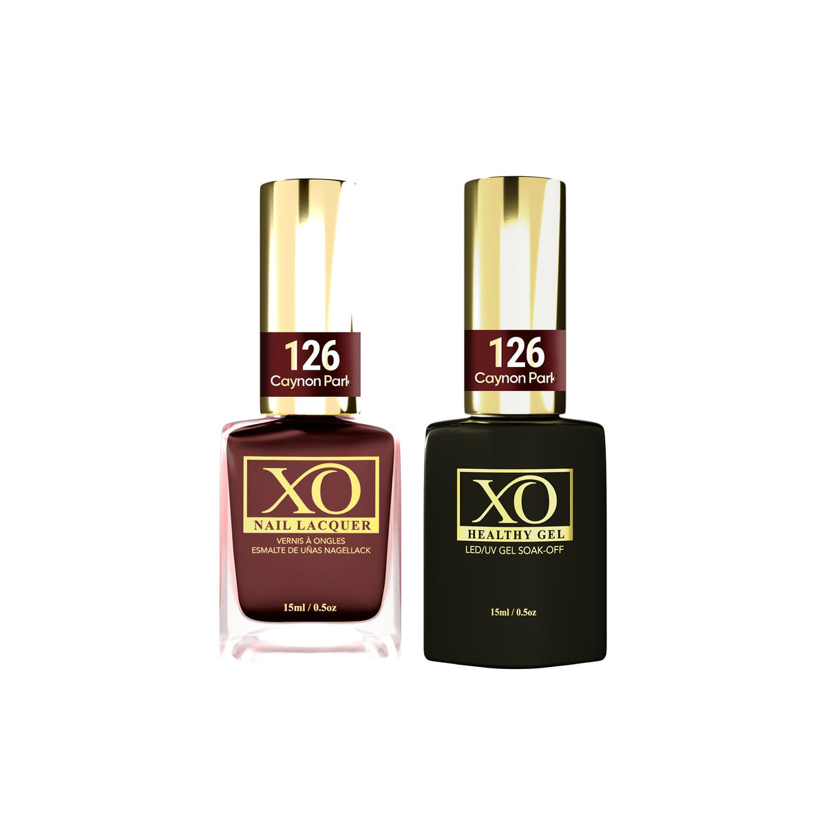 XO Gel Duo (Gel & Lacquer) - Caynon Park - 126-XO- Nail Supply American Gel Polish - Phuong Ni