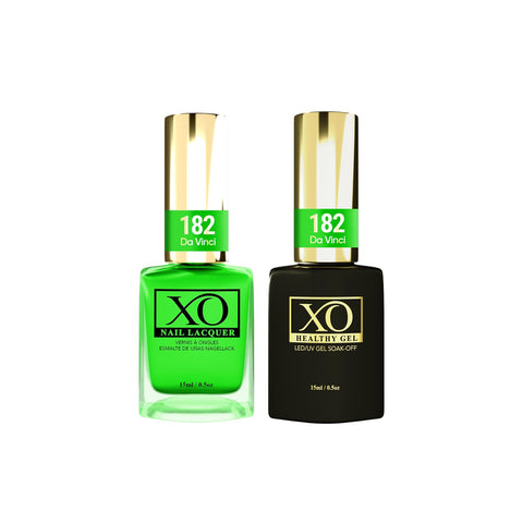 XO Gel Duo (Gel & Lacquer) - Da Vinci - 182-XO- Nail Supply American Gel Polish - Phuong Ni