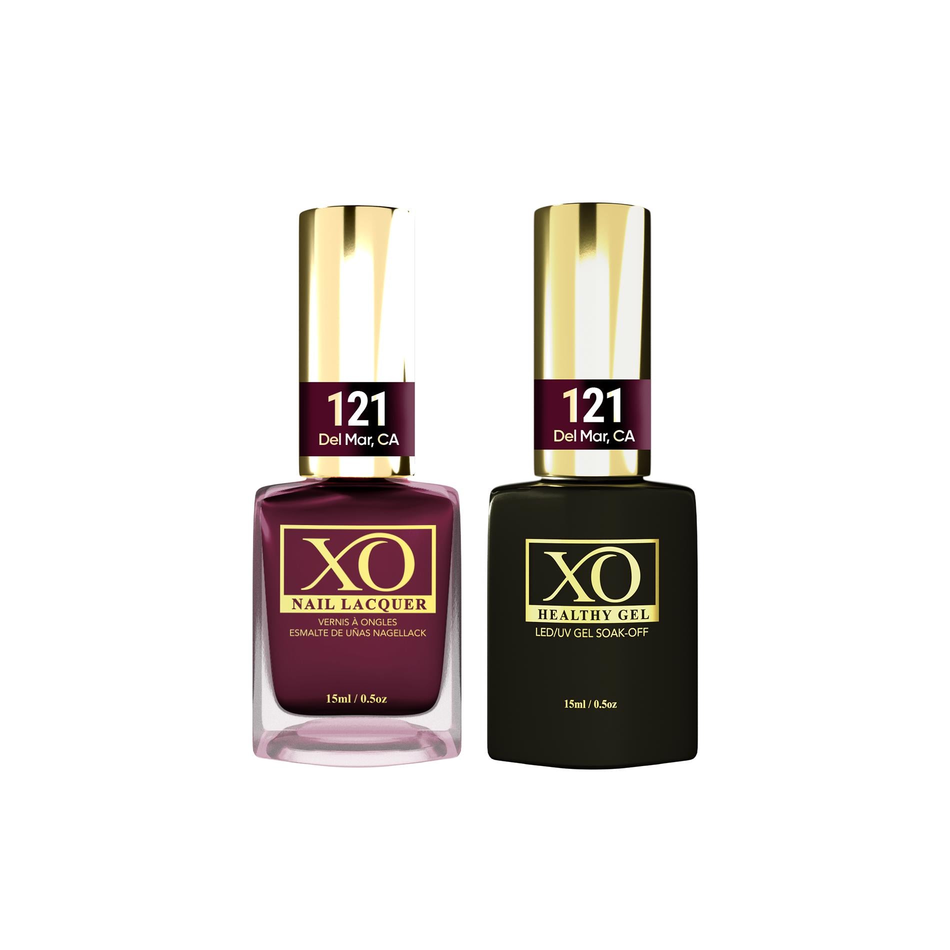 XO Gel Duo (Gel & Lacquer) - Del Mar, CA - 121-XO- Nail Supply American Gel Polish - Phuong Ni