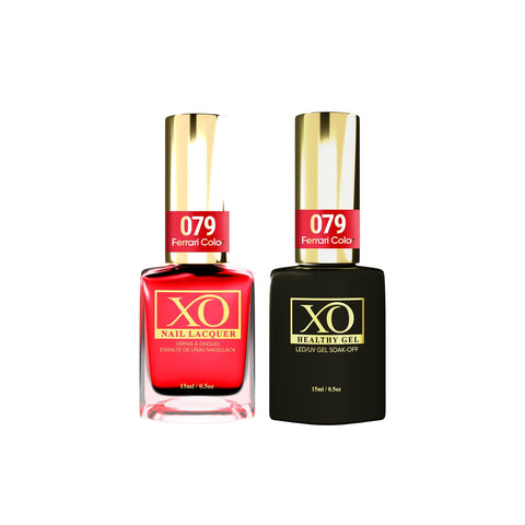 XO Gel Duo (Gel & Lacquer) - Ferrari Color - 079-XO- Nail Supply American Gel Polish - Phuong Ni