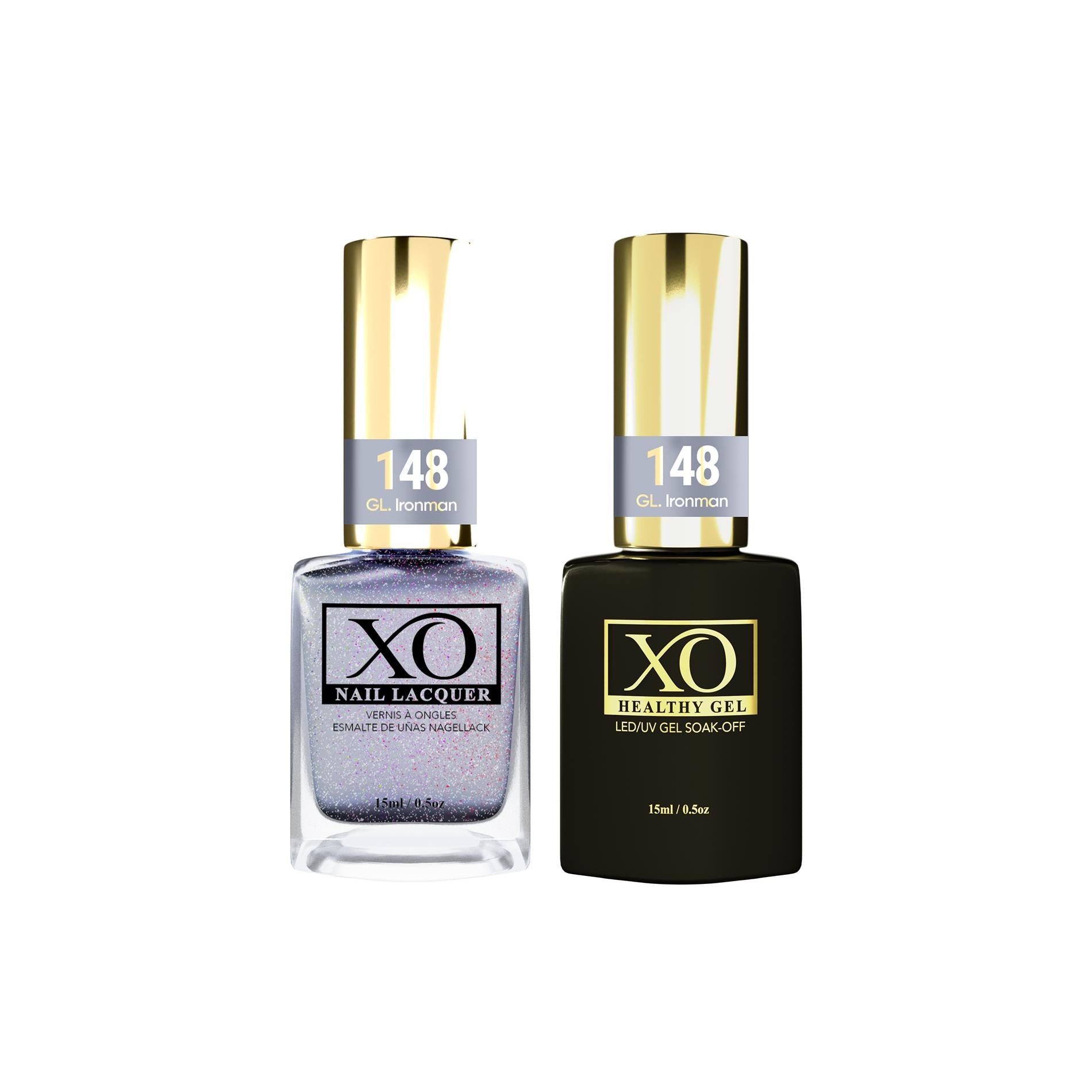 XO Gel Duo (Gel & Lacquer) - GL. Ironman - 148-XO- Nail Supply American Gel Polish - Phuong Ni