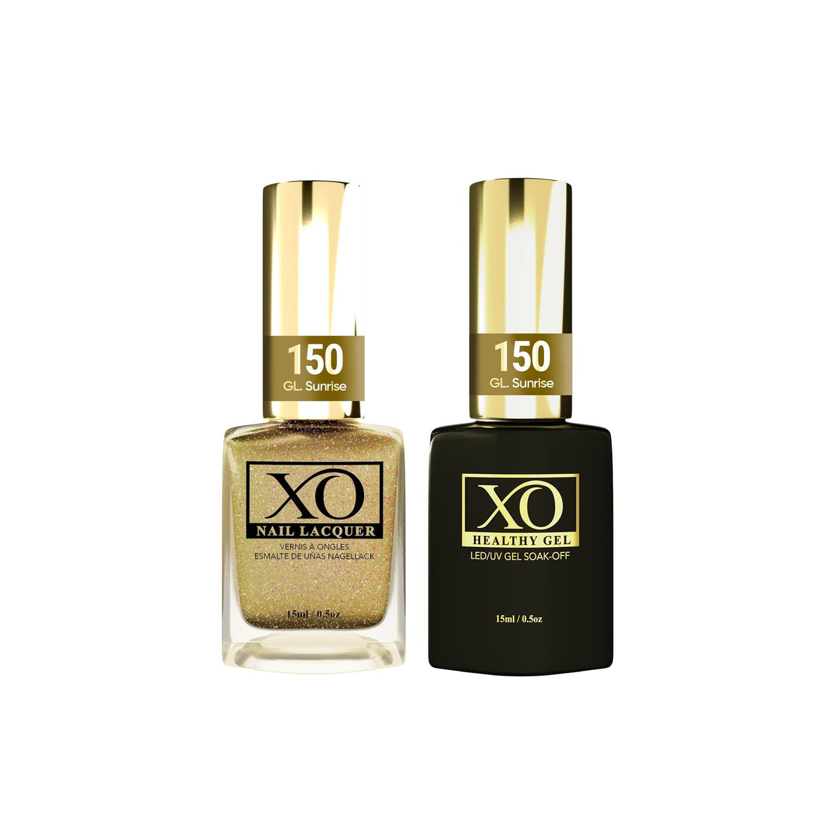 XO Gel Duo (Gel & Lacquer) - GL. Sunrise - 150-XO- Nail Supply American Gel Polish - Phuong Ni