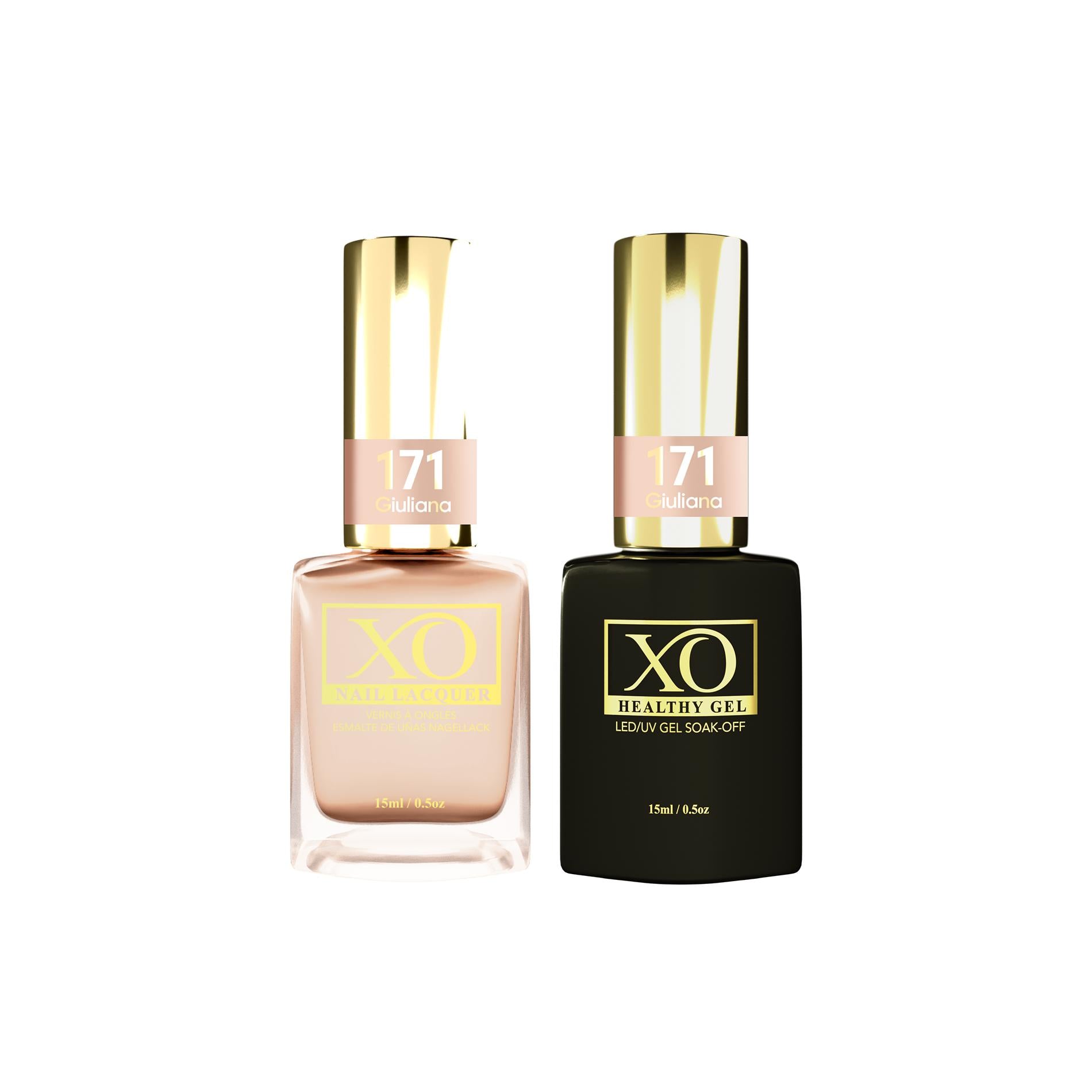 XO Gel Duo (Gel & Lacquer) - Giuliana - 171-XO- Nail Supply American Gel Polish - Phuong Ni