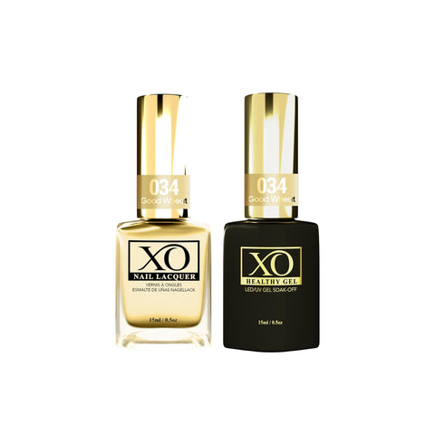 XO Gel Duo (Gel & Lacquer) - Good Wheat - 034-XO- Nail Supply American Gel Polish - Phuong Ni