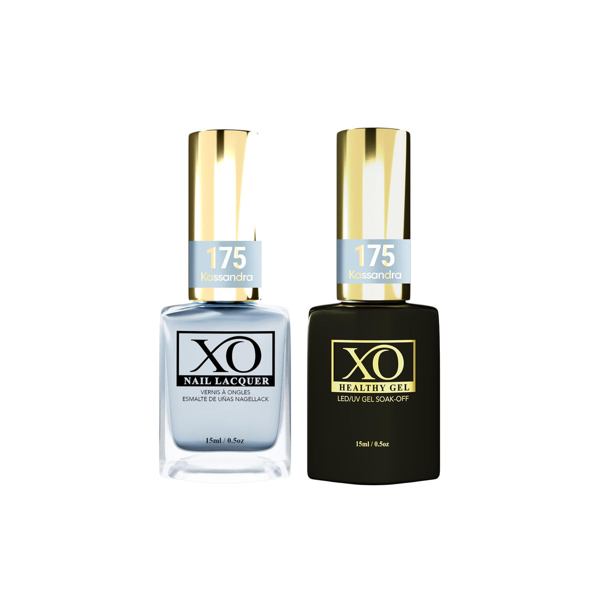 XO Gel Duo (Gel & Lacquer) - Kassandra - 175-XO- Nail Supply American Gel Polish - Phuong Ni