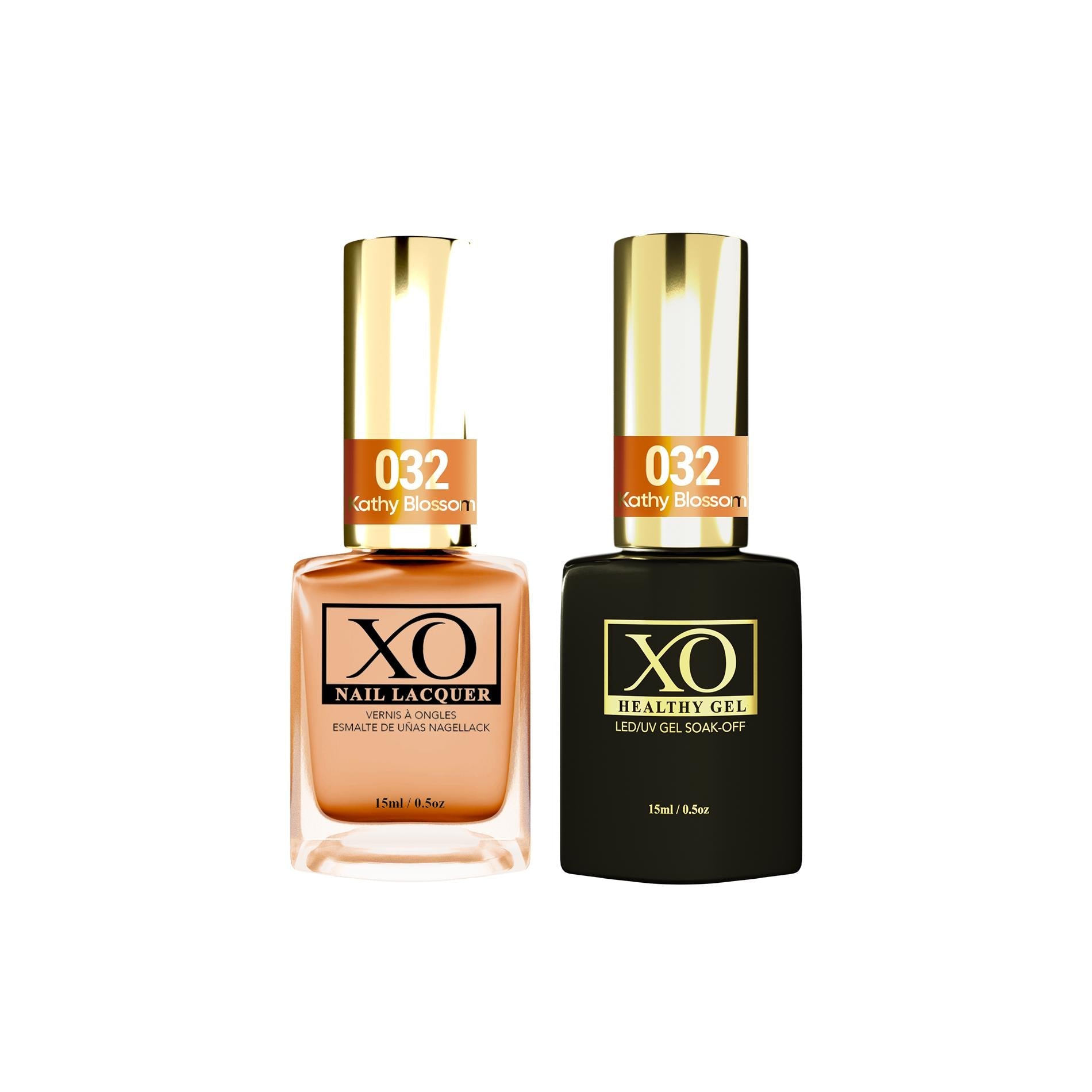 XO Gel Duo (Gel & Lacquer) - Kathy Blossom - 032-XO- Nail Supply American Gel Polish - Phuong Ni