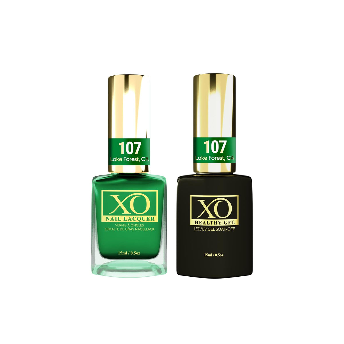 XO Gel Duo (Gel & Lacquer) - Lake Forest, CA - 107-XO- Nail Supply American Gel Polish - Phuong Ni