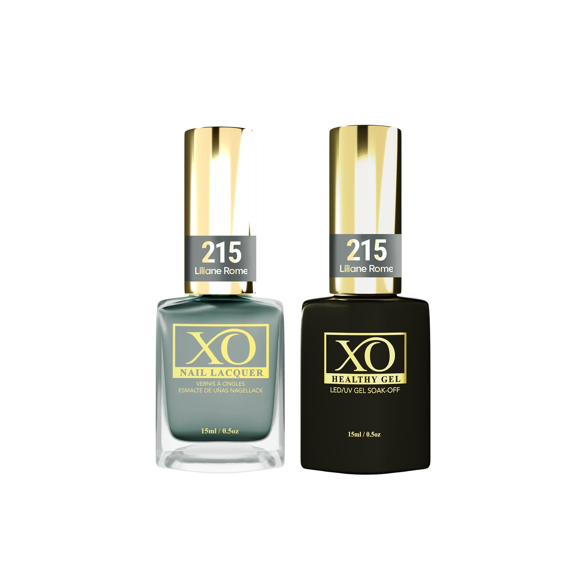 XO Gel Duo (Gel & Lacquer) - Liliane Rome - 215-XO- Nail Supply American Gel Polish - Phuong Ni