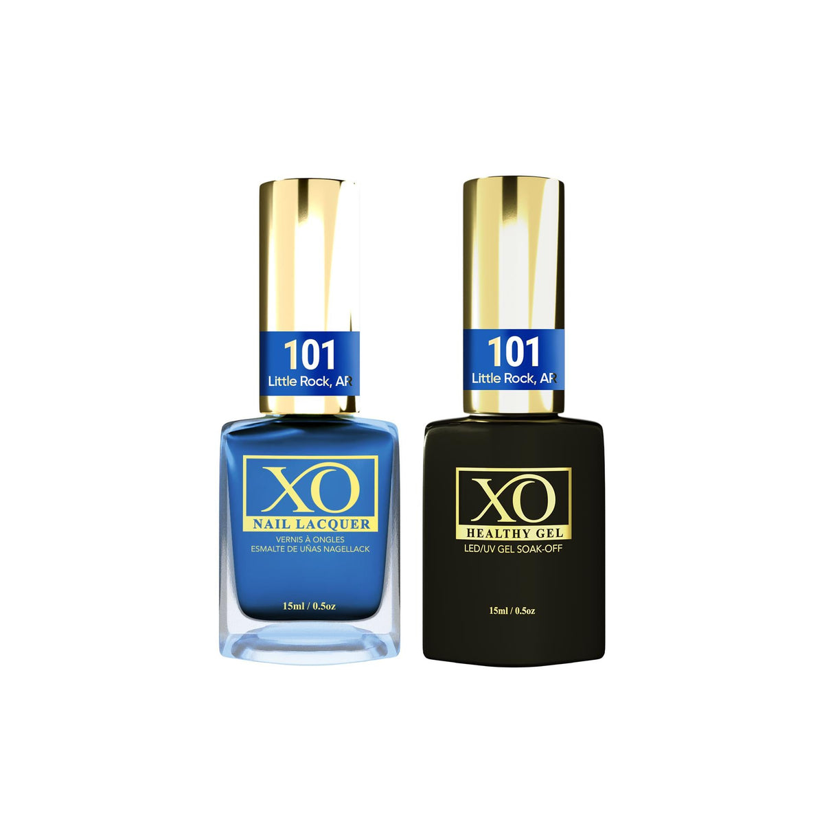 XO Gel Duo (Gel & Lacquer) - Little Rock, AR - 101-XO- Nail Supply American Gel Polish - Phuong Ni