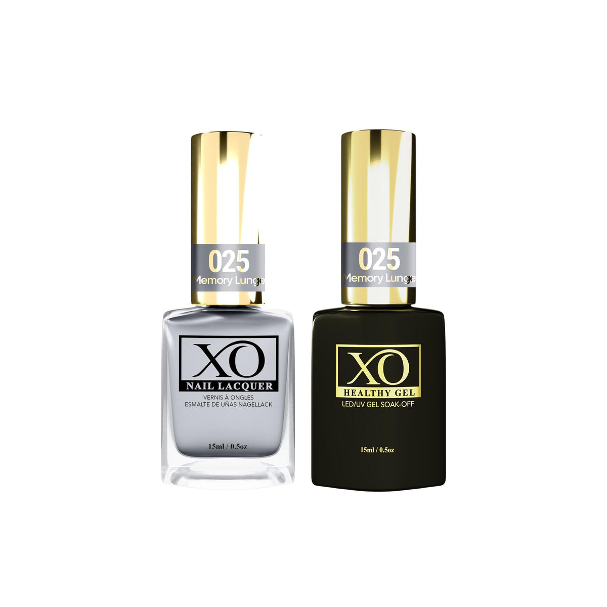 XO Gel Duo (Gel & Lacquer) - Memory Lounge - 025-XO- Nail Supply American Gel Polish - Phuong Ni