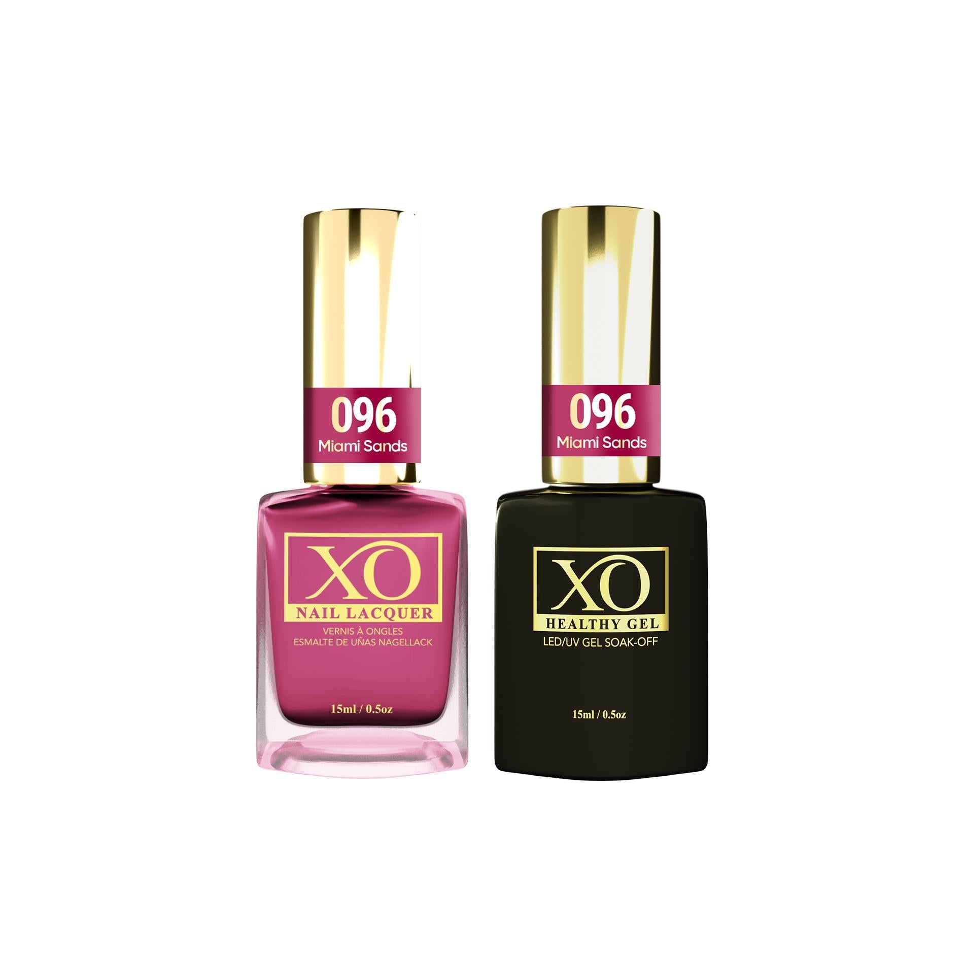 XO Gel Duo (Gel & Lacquer) - Miami Sands - 096-XO- Nail Supply American Gel Polish - Phuong Ni