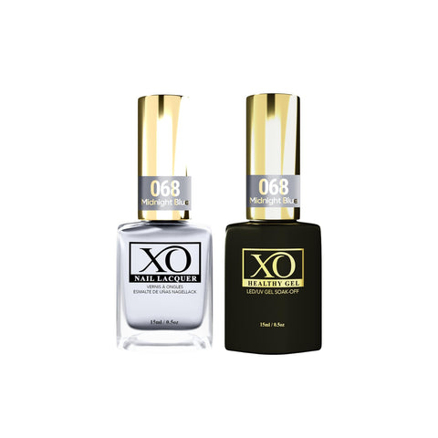 XO Gel Duo (Gel & Lacquer) - Midnight Blue - 068-XO- Nail Supply American Gel Polish - Phuong Ni