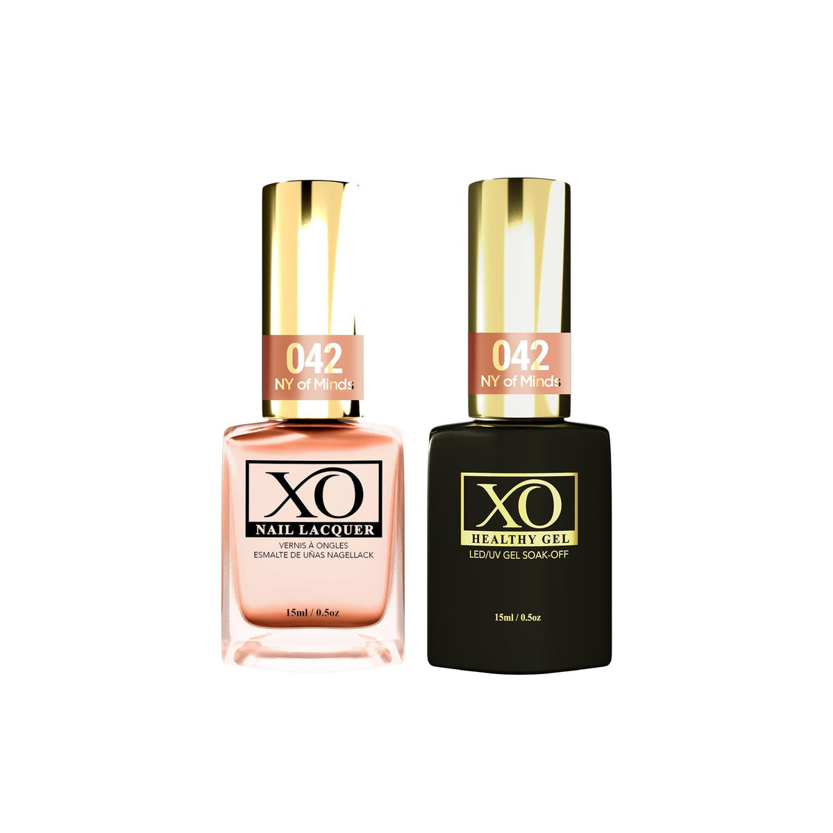 XO Gel Duo (Gel & Lacquer) - NY of Minds - 042-XO- Nail Supply American Gel Polish - Phuong Ni