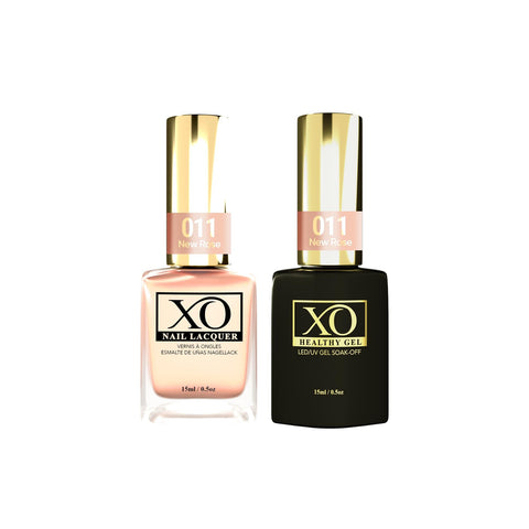 XO Gel Duo (Gel & Lacquer) - New Rose - 011-XO- Nail Supply American Gel Polish - Phuong Ni