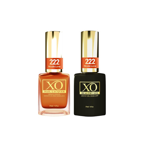 XO Gel Duo (Gel & Lacquer) - Nicole Lane - 222-XO- Nail Supply American Gel Polish - Phuong Ni