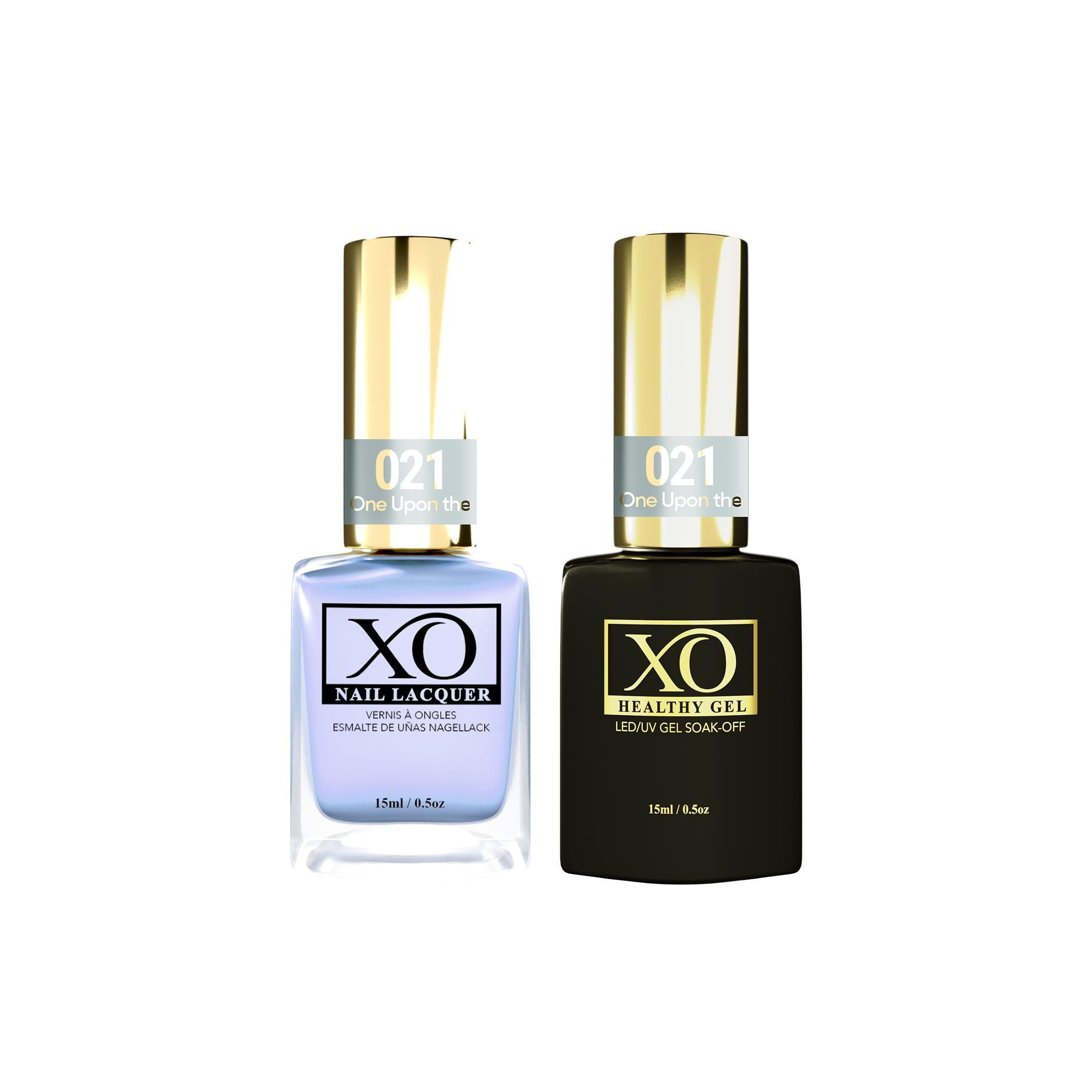 XO Gel Duo (Gel & Lacquer) - Once Upon the Time - 021-XO- Nail Supply American Gel Polish - Phuong Ni