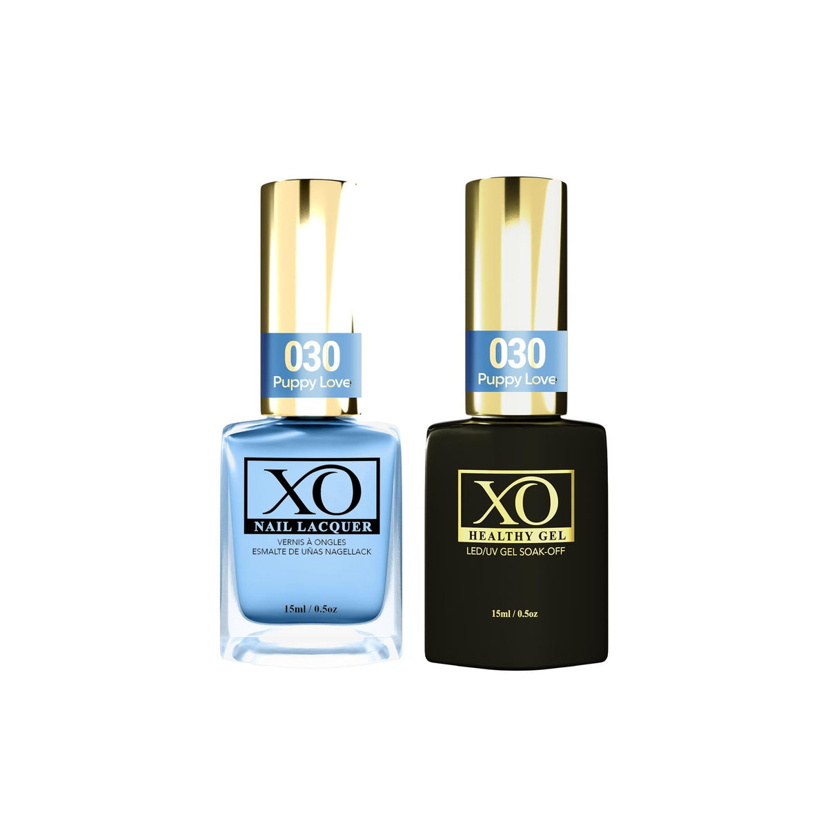 XO Gel Duo (Gel & Lacquer) - Puppy Love - 030-XO- Nail Supply American Gel Polish - Phuong Ni