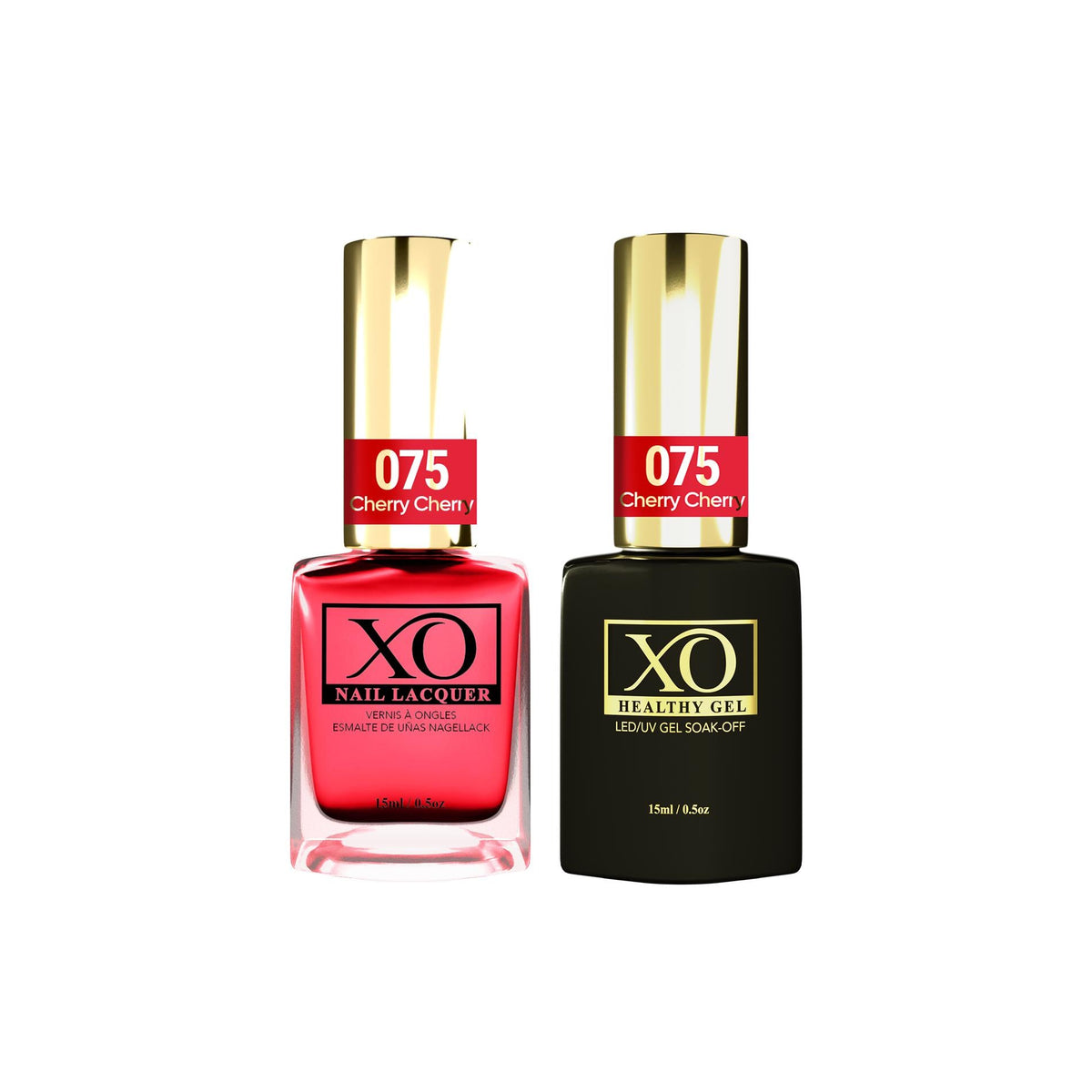 XO Gel Duo (Gel & Lacquer) - Red Mars - 075-XO- Nail Supply American Gel Polish - Phuong Ni