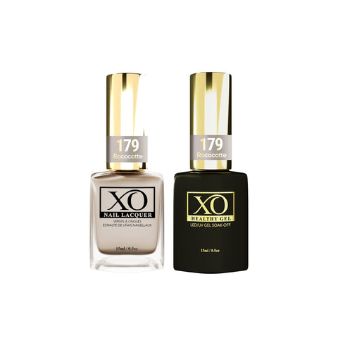 XO Gel Duo (Gel & Lacquer) - Rococotte - 179-XO- Nail Supply American Gel Polish - Phuong Ni