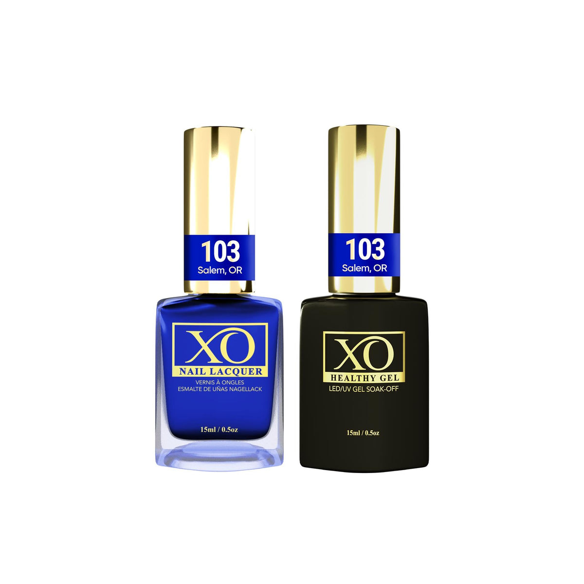 XO Gel Duo (Gel & Lacquer) - Salem, OR - 103-XO- Nail Supply American Gel Polish - Phuong Ni