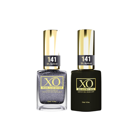 XO Gel Duo (Gel & Lacquer) - Sh. Apricot - 141-XO- Nail Supply American Gel Polish - Phuong Ni